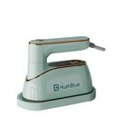 HushBlue Mini Travel Iron | 180 Degree Rotation | Travel Friendly | Fast Heating | Safety Resting Baseplate | 2-in-1 Horizontal & Vertical Usage | Travel & Home |1200 Watt