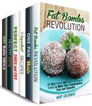 Desserts and Snacks Box Set (6 in 1) : Over 190 Sweet and Savory Fat Bombs, Cast Iron, Keto, 5-Ingrdeint Recipes, Dips, Dippers and Pies (Healthy Sweets & Snacks)