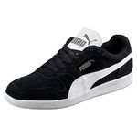 PUMA Unisex Icra Trainer SD Low Top Sneaker, Black-White, 12 UK