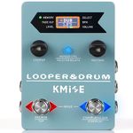 lotmusic Loop Pedal & Drum Machine 2-In-1,Stereo Guitar Looper Pedal with 100 Styles Drum Grooves for Pedal Boards, 40 Slots 160 Mins Looper Recording Capacity, Support Import/Export