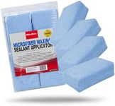 Maxshine Microfiber Wax Applicator – Soft, Firm Design, Easy and Comfortable Grip for Car Wax Applications (4 Piecess/Pack)