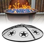 Tandefio 36 Inch Round Fire Pit Spa