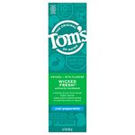 Tom's of Maine Wicked Fresh Fluoride Natural Toothpaste, Cool Peppermint, 4.7 Ounce