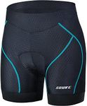 Souke Sports Cycling Shorts Women's 3D Padded Bicycle Bike Biking Underwear Shorts