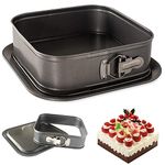 Springform Pan, 9 Inch Cake Pan Bakeware with Removable Bottom, Baking Pan Cake Molds, Nonstick Leakproof