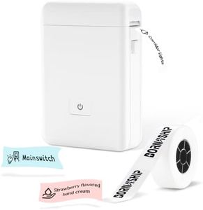 BORN4SHIP Label Maker Machine with Tape,HP2-S Portable Bluetooth Mini Label Printer,Thermal Label Printer for Home,Office,Kictchen,School,Sticker Printer with Multiple Templates