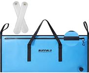 Buffalo Gear Insulated Fish Bag Cooler 40x18In,Leakproof Fish Kill Bag with 2 Reusable Cooler Ice Packs Large Portable Waterproof Fish Bag Keep Ice-Cold More Than 48 Hours (Watertight Zipper)