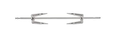 Bridge Pro Stainless Steel Rotisserie Fork WITH THUMBSCREWS For BBQ and Air Fryers - 30L Airfryer