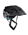 REKD Pathfinder Bike Helmet, Ultralight In Mould Technology, Twist Adjuster, Anti-Bacterial Lining, Vented for Air Flow, Visor for All Weather Conditions Black 58-61cm