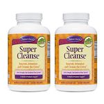 Nature's Secret Super Cleanse Herbal Supplement Tablets, 200-Count Bottles (Pack of 2)