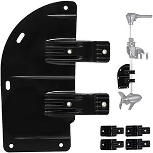 Boat Rudder Clamp Fits 24-55 Thrust Trolling Motors Accessories for Fishing Kayak, Canoe, Pontoon