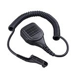 COMMIXC Shoulder Mic, Waterproof IP55 Handheld Speaker Mic with External 3.5mm Earpiece Jack, Compatible with Motorola APX4000 APX6000 APX7000 XPR6350 XPR6550 XPR7350 XPR7550 Two-Way Radios