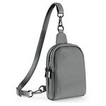 befen Fanny Pack Crossbody Bags for Women, Small Sling Bag Cross Body Cell Phone Purse Genuine Leather Chest Bag fit Ladies, Teen Girls or Students