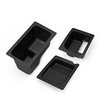 Under Seat Storage Box, A&UTV PRO Underseat Storage Bin Three Set for Polaris Ranger 500/570 Mid-Size 2015-2020 Fits 50 inch Wide Accessories