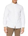 Farah Mens Long Sleeve Shirt White S