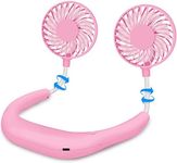 SZ-JIAHAIYU Neck Fan Portable Face Fan Personal USB Hands-Free Mini Wearable Sports Handheld Cooling Small New Fans Around Your Neck for Travel Office Room Household Outdoor Sports, 300*190