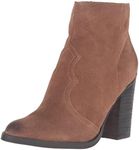 Dolce Vita Women's Caillin Ankle Bootie,Dark Saddle,9 M US