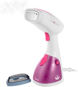 Swan Handheld Garment Steamer – White and Pink