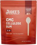 Judee's Premium CMC Powder 5 lb - Use in Fondant, Frostings, and Cake Decorations - Improves Gluten Free Dough - Prevents Ice Crystals in Frozen Foods