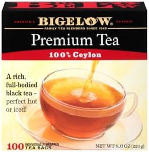 Bigelow 100 Count Premium Blend Black Tea, Contains 100 Individually Wrapped Tea Bags, Full Caffeine