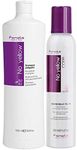 Fanola Official No Yellow Shampoo & Incredible Conditioner Foam (Shampoo 1000ml + Foam 250ml)