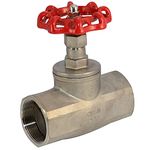DAN SPEED SUS SS 316 Heavy Duty Globe 2” Valve Stainless Steel CF8M NPT (2”)