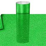 Frosted Matte Etched Adhesive Craft Window Vinyl Roll for Cricut, Silhouette and Cameo (12" x 7ft, Green)