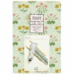 William Morris At Home Useful & Beautiful Moisturising Hand Cream and Pencils Gift Box | 75ml Hand Cream & 8 Wooden Pencils | Cruelty Free & Vegan Friendly