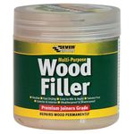 Everbuild Multipurpose Wood Filler – Suitable For Indoor And Outdoor Use – Sandable – Pine – 250ml