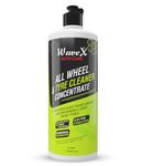 WaveX All Wheel and Tyre Cleaner for Car Concentrate (1L) | Dilutes 15 Times with Water | Acid Free Formulation - All Wheel Safe - Also Car Alloy Wheel Cleaner