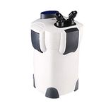 MARINE COLOR 3-Stage External Canister Filter with 9-Watt for Aquarium, 370 GPH