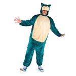 DISGUISE 121179STD-20L SNORLAX CLASSIC ADULT Pokemon Dress Up & Accessories, Blue