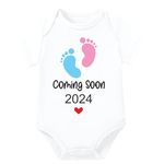 Lillypupp Pregnancy Announcement Photoshoot Props for mom to be Dad to be. Baby Coming Soon Baby Shower Decoration Item. (Coming Soon 2024)