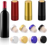 Glarks 54Pcs Wine Bottle Cork Tops 