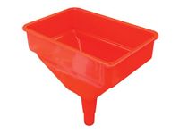 Faithfull FAIAUTRACTOR Heavy Duty Garage/Tractor Funnel with Inbuilt Filter, Red