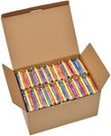 Madisi Crayons Bulk Pack, Regular Size, 3 Colors, 300 Packs, 900 Count