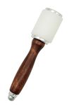 Leathercraft Nylon Hammer - Leather Carving Hammer Cowhide Sew Hammer with Wooden Handle