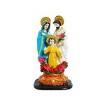 RKONECT Jesus Family of Mother Mary | Joseph | Jesus Christ Idol Murti Statue Religious Sculpture Idol for Home | Office | Shop | 12 Length x 8 Width x 20 Height (Polyresin, Pack of 1)