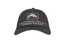 Simms Unisex's Icon Trucker Neck Gaiter, Trout-Carbon, One Size