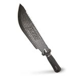 ESTWING Machete - 19.25" Saw-Back Blade with Forged Steel Construction & Shock Reduction Grip - EBM