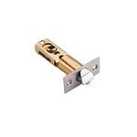 Qrity Tubular Mortice Latch, Door Latch, Mortice Latch, Adjustable Latch Size 60/70mm, for Lever Door Handles, Internal Door Handles