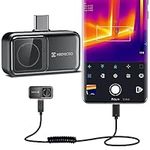 HIKMICRO Mini2 Thermal Imaging Camera for Android, 256 x 192 IR Resolution, 25Hz Refresh Rate, 50° Wide Angle, Infrared Thermal Imager 49,152 Pixels, -20°C to 350°C, USB-C，not for iphone
