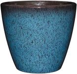 Classic Home and Garden Premiere Collection Planter, Vogue 8", Indigo