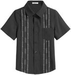 Arshiner Boys Button Down Shirt Lin