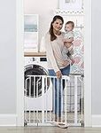 Regalo Easy Step 38.5-Inch (97.75cm) Extra Wide Baby Gate, Bonus Kit, Includes 6-Inch (15.25cm) Extension Kit, 4 Pack Pressure Mount Kit and 4 Pack Wall Mount Kit