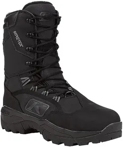 KLIM Adrenaline GTX Winter Waterproof Snowmobile Boots Men's 11 - Black - Asphalt