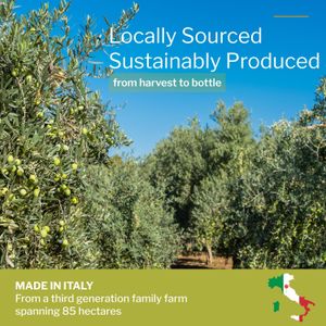 Italian Organic Extra Virgin Olive Oil, 0.75L Bottle