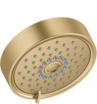 KOHLER 22170-2MB Purist Multi-Function Showerhead, Wall-Mount, 3 Spray Settings, 2.5 GPM, Vibrant Brushed Moderne Brass