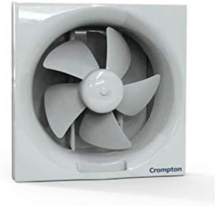 Crompton Brisk Air 250 mm (10 inch) Exhaust Fan for Kitchen, Bathroom and Office (White)