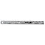 WELDTITE Cyclo Spoke Ruler 340mm with Ball Bearing, Spoke and Nipple Measurement Workshop 13inch